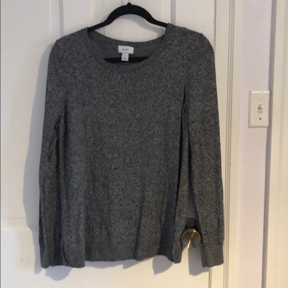 Gray sweater